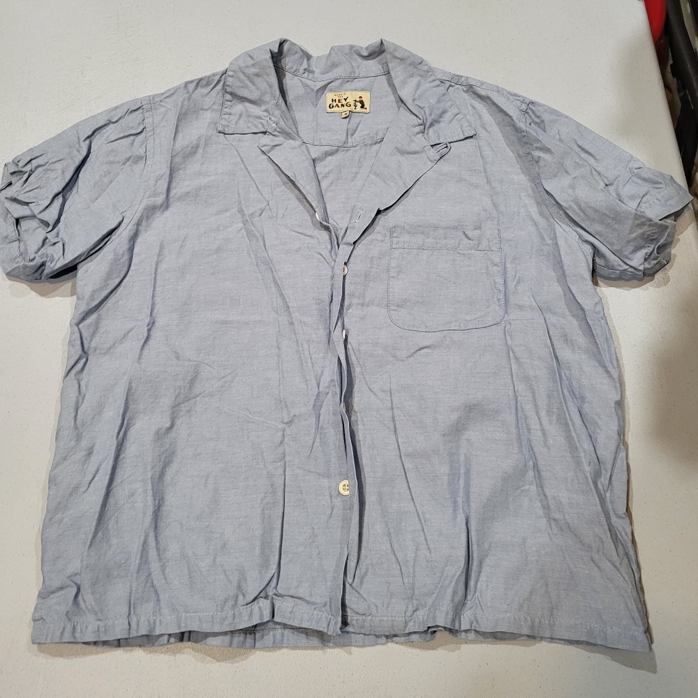 Hey Gang Light Blue Shirt